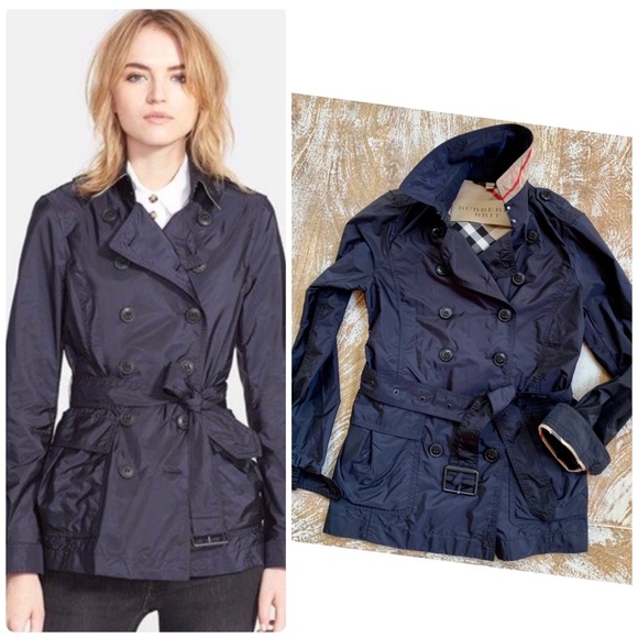 Burberry Brit Peasdale Short Trench Coat